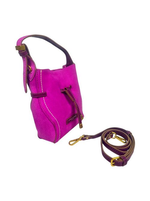 borsa donna sienna piccola in camoscio fucsia Gianni Chiarini | BS11785-CM-PL14364